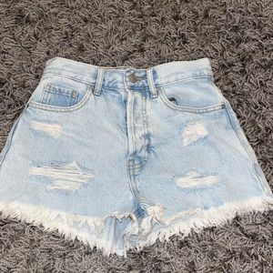 Light wash Pacsun jean shorts